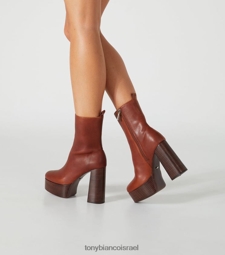 מגפונים | נשים קוניאק Tony Bianco מגפוני טיירה 8BNR8T483